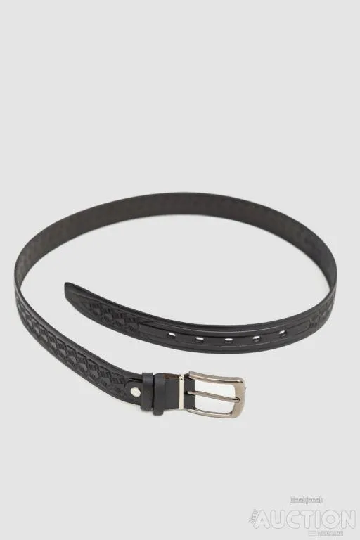 Ремень мужской классический, цвет черный, 196R30S1W22 З аукціону