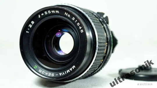 Об&#039;єктив Mamiya-Sekor C 55mm/2.8 Ф58mm для среднеформатных камер Mamiya 645 (6,0x4,5cm.) Japan Вживане Ціна