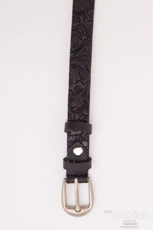 Купити Черный женский ремень, из кожзама, 96RL20S0W3