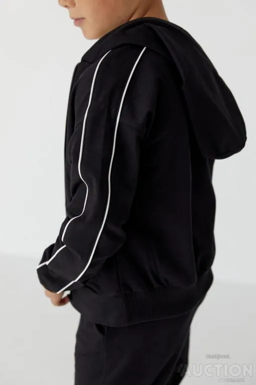 Купити Дитячий спортивний костюм для хлопчика чорний