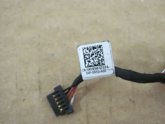 номер0245-37 роз&#039;єм живлення Роз&#039;єм зарядки Гніздо живлення Штекера живлення Зарядний порт Роз&#039;єм адаптера живлення power connector  DC301000K00 0NVR98 для сенсорний DELL XPS 12 9Q33 9Q23 оригінал Продаж