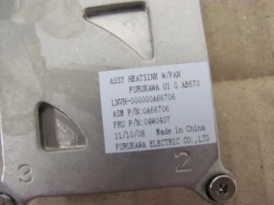 347-6 система охолодження 04W0409 04W0407 для LENOVO T420 T420i оригінал Продаж