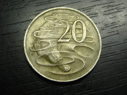 фото, 20 центів 1973 Австралія