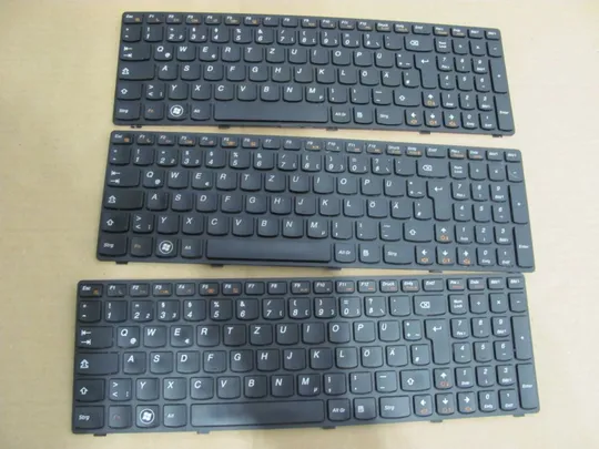 543-9 клавіатура робоча V-117020CK1-GR MP-10A3 для LENOVO IdeaPad G570, G575 оригінал Ціна