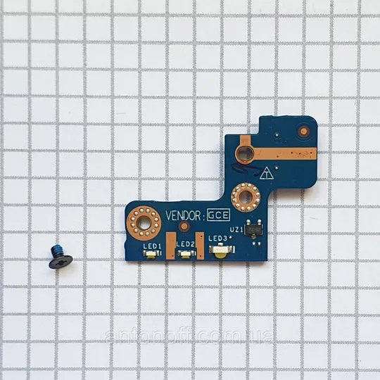 Купити LED плата індикації Dell Latitude E7270 / LS-C451P для ноутбука оригінал