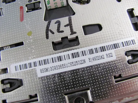 номер0249-33 тачпад Сенсорна панель  NBX0001QB00 для  Lenovo ThinkPad S1 Yoga 12  оригінал З аукціону