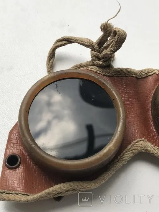 Специализированные очки летчиков или горных стрелков или гоночные 1930-годов tt232 Де купити