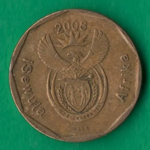 20 центів 2008 року ПАР [КВ] Ціна