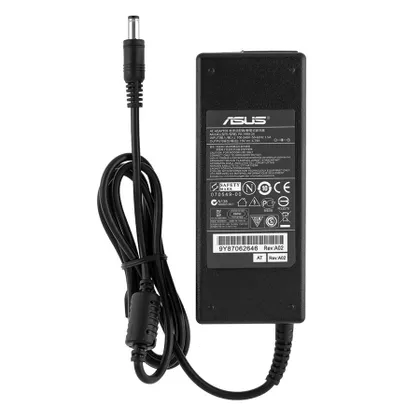фото, Блок живлення для ноутбука ASUS 19V, 4.74A, 90W, 5.5*2.5мм, 3 hole, black (без кабелю !)