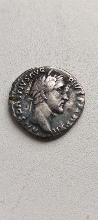 Древняя римская монета серебро богина удачи и успеха Фелиситас император Антоний Пий PAV393 Ціна