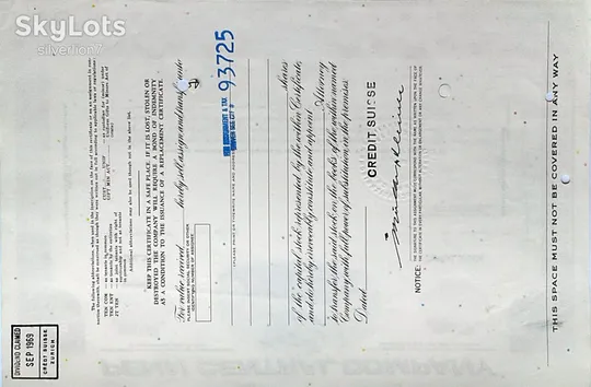 Купити Акція Сертифікат на 5 Акцій Penn Central Company 1969 США Mt 10