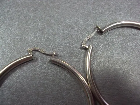 серьги кольца серебро 925 проба украина 7,54 г №15112 Де купити