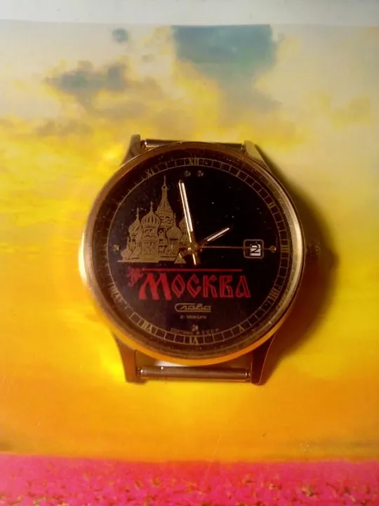 Купити 1980-е годы Позолоченные часы  Au1 в хорошем состоянии СССР рабочие  vm567