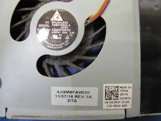 номер0092-18 Вентилятор кулер FAN 0W3M3P DFS601305FQ0T для DELL XPS 15 XPS L502X L501X P11F куллер охолодження материнської плати cooling system кулер охолоджувальний блок оригінал Інтернет-аукціон