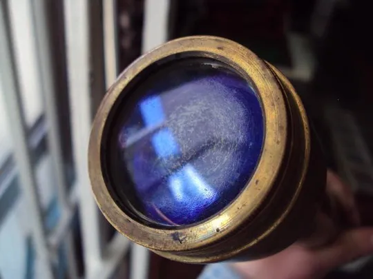 Подзорная труба Нивелир-теодолит G.Gerlach 1890-1895 гг длина 41 см, диаметр 4,2 см (№1275) Де купити