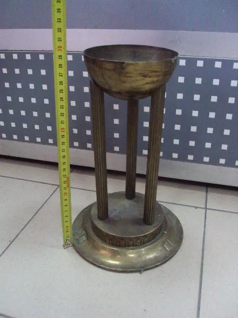 Купити Ваза подставка с утяжелителем под вазу или вазон высота 29,5 см, диаметр 12 см (№1200) №11420