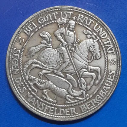 фото, Німеччина.  Королівство Пруссія 3 марки 1915 року. Вільгельм II. Копія.