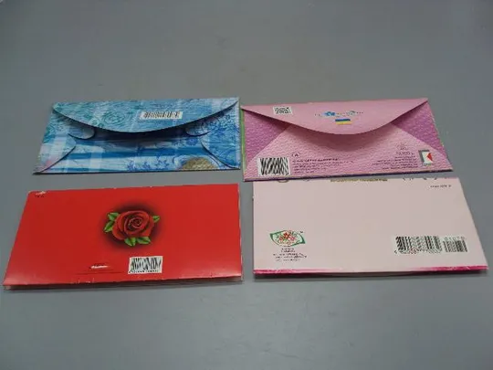 Открытки С днем рождения открытка конверт для денег лот 4 шт №14767 З аукціону