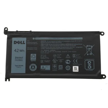 фото, Оригінальна батарея для ноутбука DELL WDX0R (Inspiron: 15 5568, 13 5368, 13 5378) 11.4V 3500mAh 42Wh Black