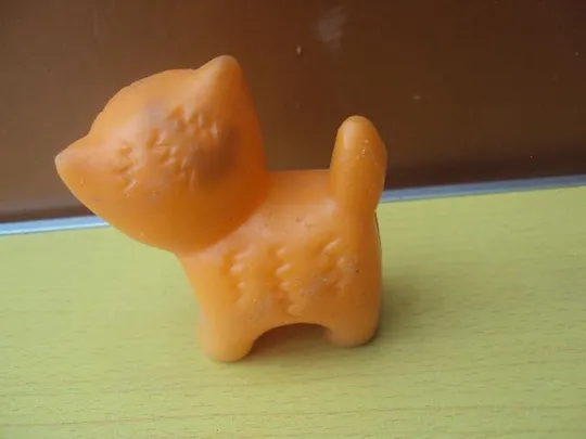 игрушка кот котик пластик котенок ссср №3245 З аукціону