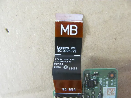 628-39 плата USB NS-B892 SC10Q25723 DA30000LL20 для Lenovo ThinkPad X390 X395 X13  оригінал Де купити