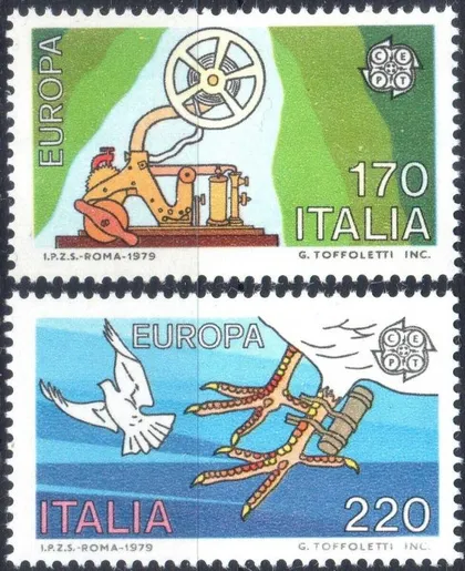 фото, Италия Почта и телекоммуникации Европа СЕПТ 1979