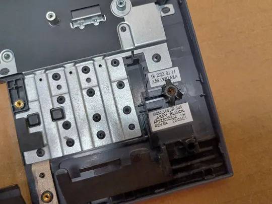 номер1054-4 Кришка панель палмрест 025CCM FA3ZZ000400 AP3ZZ000304 клавіатура робоча для Dell G15  5530 5531 5535 топкейс Верхня панель палмрест cover-C оригінал Інструкція