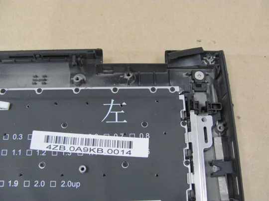 666-3 Кришка панель палмрест тачпад 460.0A91K.0003 SM10M69727 клавіатура SM10M28993  для Lenovo ThinkPad X1 Yoga Gen 2 оригінал Інтернет-аукціон