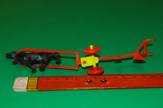 КІНЬ З УПРЯЖЖЮ з плугом HEINERLE DOMPLAST ФРН Продаж