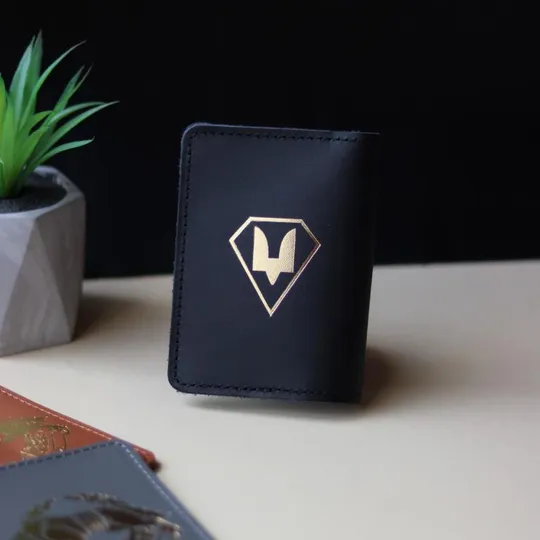 Обкладинка для паспорта "ССО" чорна з позолотою. Де купити