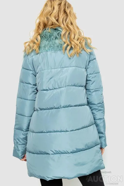 Куртка женская однотонная, цвет светло-оливковый, 235R5068 Продаж