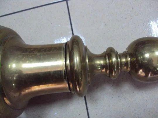 Подсвечник большой латунь высота 50 см (№103) №11353 Характеристики