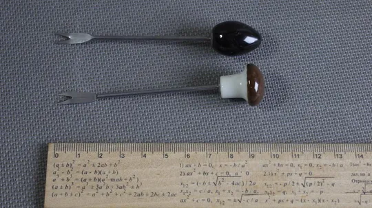 Виделки для оливок маслин та грибів 2 шт Вживане З аукціону