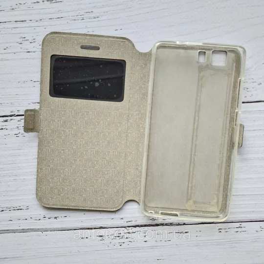 Чохол-книжка Doogee X5 / X5 Pro для телефону (з віконцем) Чорний З аукціону