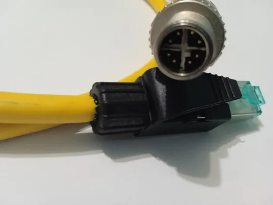 Кабельний перехідник M12 8P Male /RG45 (09478411001) 1m  HARTING З аукціону