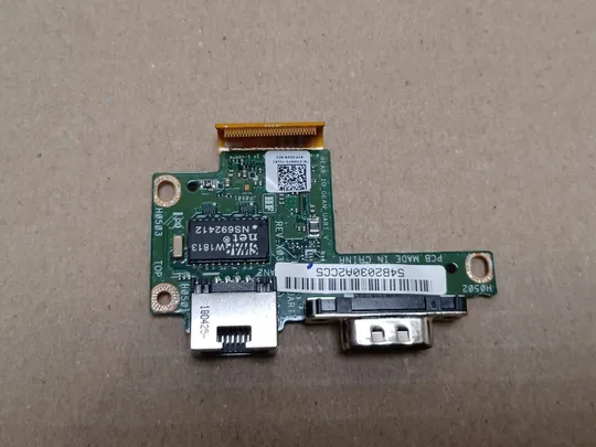 номер1064-32 плата LAN VGA 05W9P3  зі шлейфом 0800-12P1E00 для DELL LATITUDE 14 5420 5424 RUGGED  оригінал Ціна