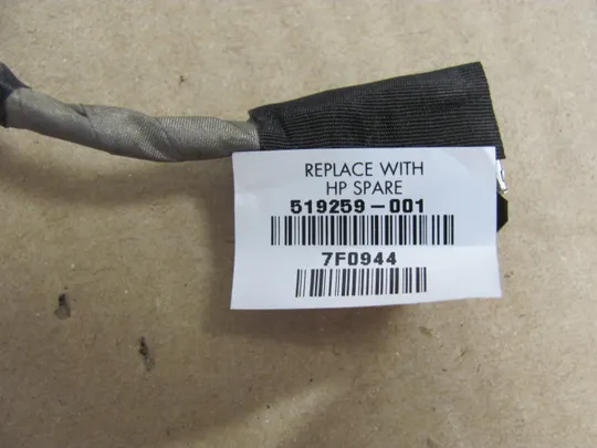 номер0320-51 шлейф матриці Шлейф матриці для ноутбука  Шлейф дисплея Шлейф підключення дисплея Шлейф екрана Laptop matrix cable  519259-001  для HP PAVILION DV6-1000 DV9000 DV7-1000 оригінал Де купити