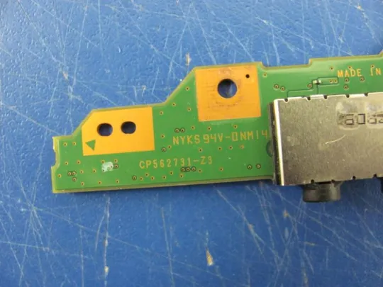 номер0909-5 Плата AUDIO CP562731-X3 CP562731-Z3 для FUJITSU LIFEBOOK E752 S752 E781 E782 оригінал Де купити