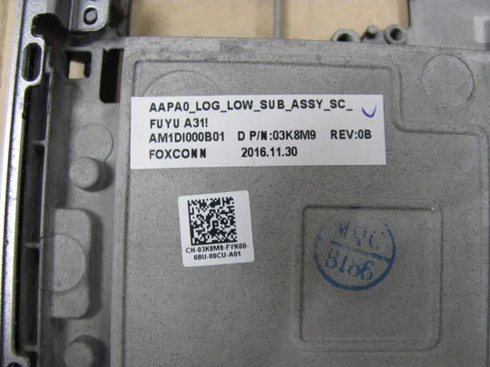 633-1  Кришка дно піддон корпуса 03K8M9 AM1DI000B01 для Dell Precision 7510 P53F оригінал Характеристики