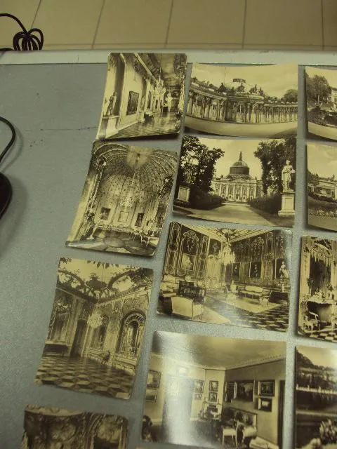 набор открыток потсдам 1945 мини лот 23 шт №8283 Де купити