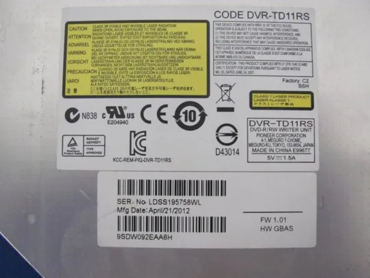 №264-9 DVD-привод для TERRA 1562P оригінал Інтернет-аукціон