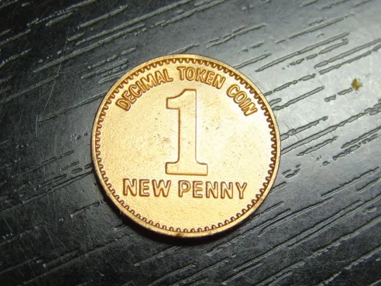 Купити Жетон іграшковий 1 новий пенні