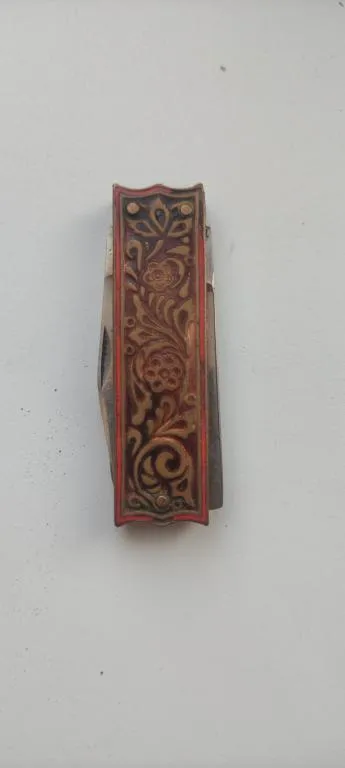 Купити Винтажный маникюрный мультитул нож, бритва, ножницы ,пилка tr456 gv532