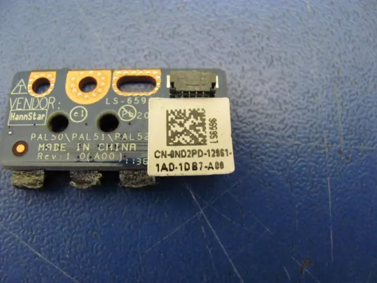 Купити №200-19 Плата индекатор 0ND2PD для Dell Latitude E6520 оригінал