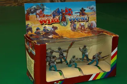 фото, ПІХОТИНЦІ КОНФЕДЕРАЦІЇ ПІВДЕННИХ ШТАТІВ пехотинцы BRITAINS 54мм Англія  НАБІР №7407