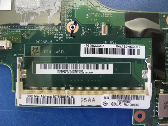 №15-1 материнська плата 45101201114 00HT387  i7-5600U SR23V РОБОЧА BIOS PASS для LENOVO THINKPAD X250 оригінал Недорого