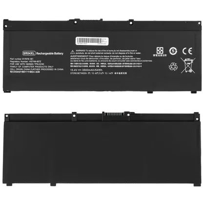 фото, Батарея для ноутбука HP SR04XL (Omen: 15-CE, 15-CB, 15T-CB series) 15.4V 3500mAh Black