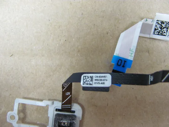 680-27 плата кнопка вкл з  сканером відбитку 9D4V07  0GC3CV 450.0KU06.0011   для DELL Inspiron 15 5000 5501 5502  оригінал Де купити