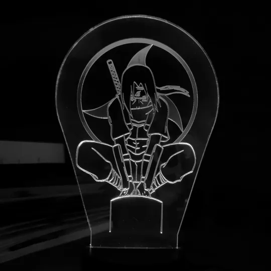 Акриловий світильник-нічник Ітачі Учіха 4 білий tty-n001441 Ціна