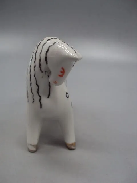 Фигура фарфор статуэтка Киев конь лошадь миниатюра лошадка высота 8 см, длина 12 см №13760 Де купити